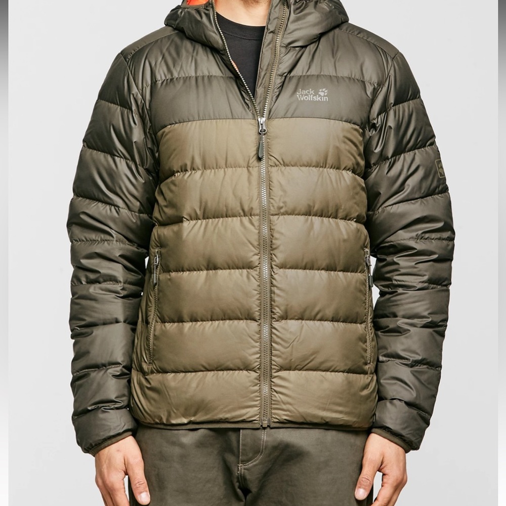 Men’s Large Jack Wolfskin Helium Hooded Jacket NWOT